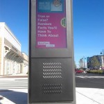 Digital Signage Stele