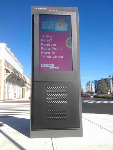 Digital Signage Stele