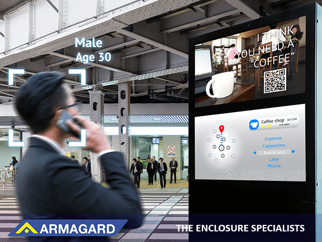 Armagard Digital Signage für Innenräume