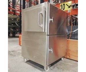 Eine Tiefkühlhaus Drucker Lösung in einer Kühlhalle