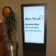 Digital Signage Stele - Ideal für Gebrauch in einer Bank