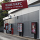 Fast-Food Samsung Digitales Kiosk Outdoor Schnellrestaurant Einzelnes für KFC