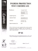 IP66 Zertifikat