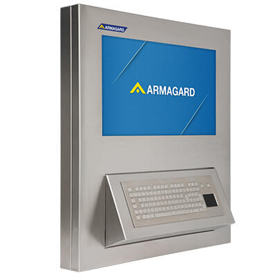 Armagard IP69K PC Edelstahlgehäuse Ansicht