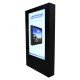 72" Outdoor Helligkeit Display Stele rechte Ansicht