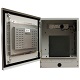 Industrie PC Touchscreenscreen Ansicht front mit Tür offen | PENC-350