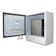 Industrie Touchmonitor von innen mit Tower PC | PENC-550