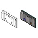 Samsung OH55F baffles schematic right view