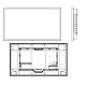 Samsung OH55F Screen mount schematic