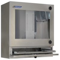 PC Gehäuse Edelstahl von Armagard für hygienische Produktionsbereiche mit Nassreinigung