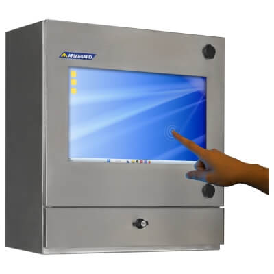 Armagard SENC-450 Touchscreen PC Industrie Gehäuse