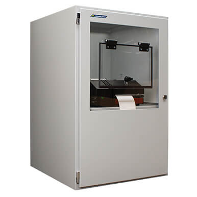 Standgehäuse für Zebra-Drucker mit Schutzart IP54