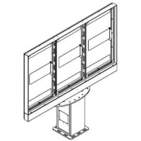 Triple-Display Stele für Aussenbereich | Produkt Portfolio