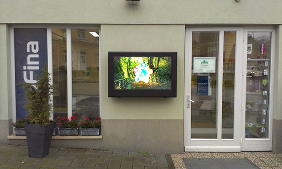 LCD Schutzgehäuse Monitoren in Aussenbereichen