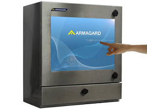 Armagard's neuer wasserdichter Touchscreen-Computer für industrielle Washdown-Umgebungen